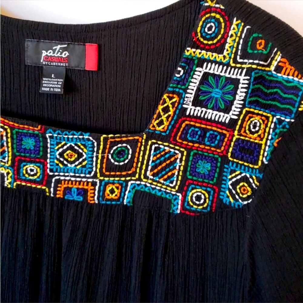 🌹🌹Patio Casuals By Cabernet Dress Size L BNWOT🌹🌹 - Picture 4 of 10